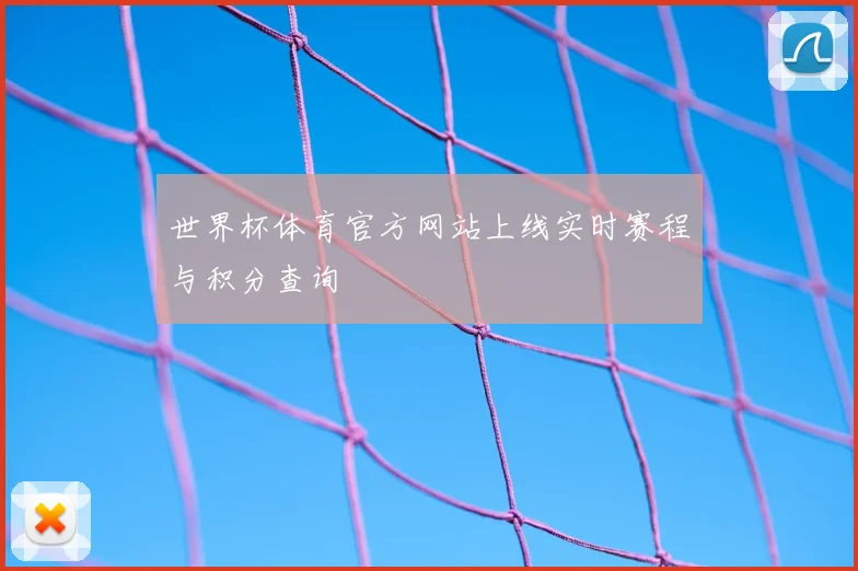 世界杯体育官方网站上线实时赛程与积分查询